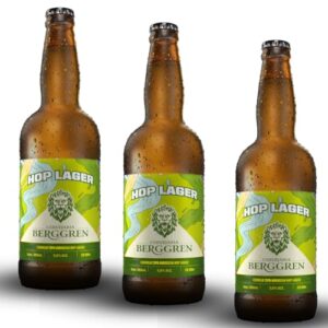 Cerveja Hop Lager Berggren 500ml Kit 3 unidades (Cervejas)
