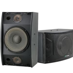Caixa de Som de Estante de 10 Polegadas, Bidirecional, HiFi, Passiva, Fever, de Madeira, para Home Theater com Som Surround (Equipamentos)