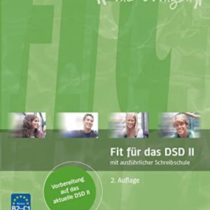 Fit fur das dsd ii ubungsbuch b2-c1: Deutsch als Fremdsprache: Vol. 2 - Polland, thomas (CDs)