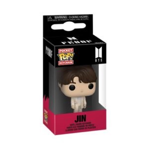 Funko POP! Keychain: BTS - Jin Novelty Keyring - Collectable Mini Figure - Stocking Filler - Gift Idea - Official Merchandise - Music Fans - Backpack Decor - BTS (Bonecos)