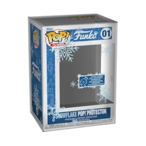 Funko Pop! Protector Printed UV: Snowflake Pop Protector - Premium Protector Display Cases Pop Collectable Vinyl Figures - Durable and Stackable Storage (Bonecos)