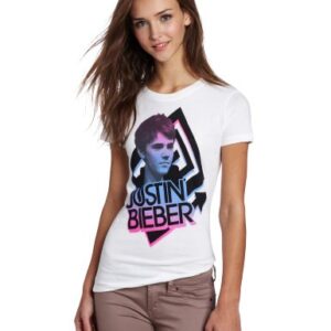 Bravado Camiseta juvenil Justin Bieber: Arrows Box, Branco, M - Bieber, Justin (CDs)