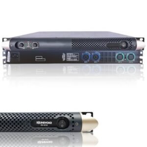 Amplificador de Potência Profissional 1500W 2 Canais 220V Som PA Stereo para Caixas Passivas Sistema de Audio Pro para Shows Eventos Igrejas DJ (Equipamentos)