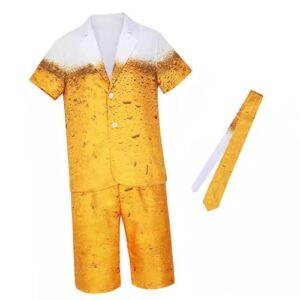 Generic Traje de cerveja Oktoberfest Trajes para Halloween Performance Beach Party Festival, Xl (Cervejas)