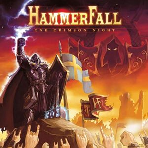 ONE CRIMSON NIGHT, 2003 (NACIONAL) [CD DUPLO] - HAMMER FALL (CDs)