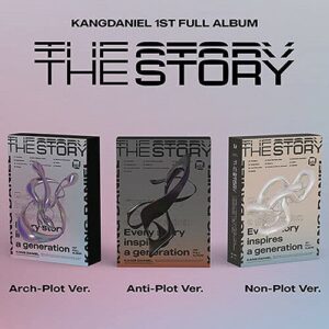 KANG DANIEL THE STORY 1st Full Album ( ARCH-PLOT / ANTI-PLOT / NON-PLOT - RANDOM Ver. ) ( Incl. CD+PRE-ORDER ITEM+Photo Book+Lyrics Book+ETC) K-POP SEALED - KANG DANIEL (CDs)