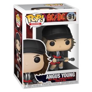 Pop Funko 91 Angus Young Ac/dc Chase Funko Multicolorido Pequeno (CDs)