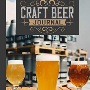 Homebrew Craft Beer Journal: A Blank Recipe Beer Brewing Logbook For Making Your Own Craft Beer at Home - Craft Beer Recipe Journals (Cervejas)