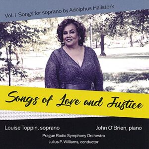 Songs of Love and Justice - Louise Toppin (CDs)