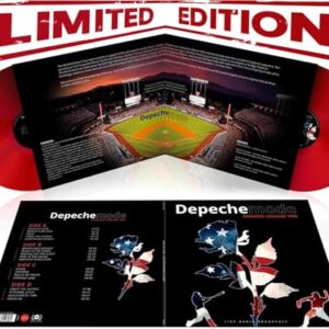 Dodgers Stadium 1990 - Limited Edition 180g Red Color Double Vinyl LP - World Violation Tour Live Radio Broadcast - Features "Enjoy The Silence" & "Personal Jesus" - 2LP Gatefold Set - Depeche Mode (Discos de Vinil)
