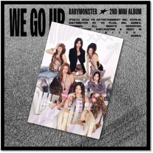 BABYMONSTER WE GO UP [Versão do cartão postal] 2º mini álbum + photocards extras (CDs)