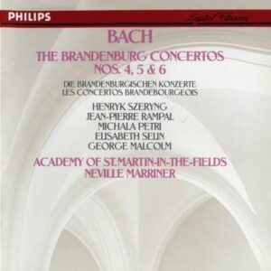 Bach, J.S.: Brandenburg Concertos Nos.4, 5 & 6 - Johann Sebastian Bach (CDs)