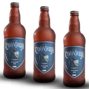 Cerveja APA Cervejaria Louvada 500ml Kit 3 unidades Sem Glúten (Cervejas)