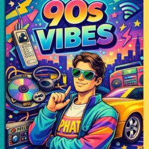 90s Vibes: Retro Nostalgia Notebook - McGinnis, Dan (CDs)