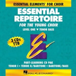 Elementos essenciais para o Coro: Repertório essencial para o jovem Coro Part-Learning CD PAK, Graves Tenor Nível Um (CDs)