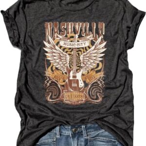 Camisetas femininas para o Dia das Mães, da moda, casual, curta, verão, folgada, manga curta, estampada, camisetas, A-2 cinza escuro 1, XGG (Cervejas)