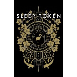 Razamataz Pôster têxtil da bandeira Sleep Token Even in Arcadia Crest (CDs)