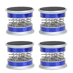 Pés De Isolamento De áudio HiFi Vomeko Audiophile Com Molas Ajustáveis, Pontas De Alto-falante, Tapetes De Amortecedor Para Toca-discos, Conjuntos De Amortecedores De Toca-discos(prata) (Equipamentos)