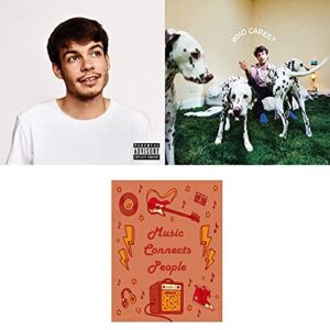 Rex Orange County 2 Newest Studio Albums Including Pony and Who Cares? with Bonus Art Card (CDs)