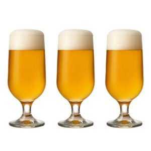 Jogo 3 Taças em Vidro Para Chopp Cerveja Suco Eden 350ml (Cervejas)