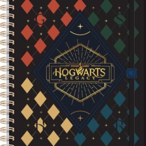 JandaIA - Caderno Neo com Pauta Inteligente Univ CD 80Fls Reposicionáveis - Hogwarts Legacy (CDs)