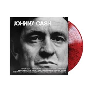 Johnny Cash ICON Country Exclusive Limited Red Color Vinyl LP (Discos de Vinil)