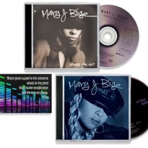 Mary J Blige CD Collection (What's The 411 / My Life) + Including Bonus Art Card (CDs)