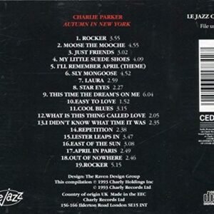 Autumn In New York - Charlie Parker (CDs)