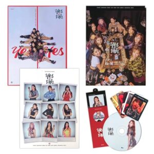 TWICE - 6th Mini Album [YES or YES] (Random Ver.) Photobook + CD-R + Photocard + Gift - TWICE (CDs)