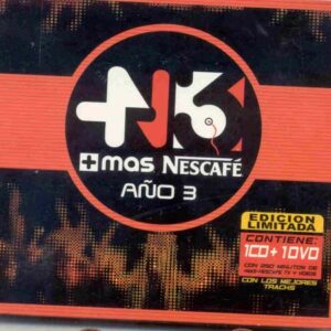 MAS NESCAFE ANO 3 - MADONNA BOB SINCLAIR DAVID  GUETTA VS  THE EGGS SUPERMODE  LOLEATTA HOLLLOWAY (CDs)