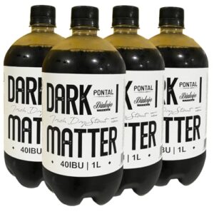Growler 1l Dark Matter Pontal - Kit 4un (Cervejas)