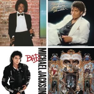 Michael Jackson 4 Album Collection: Off the Wall / Thriller / Bad /Dangerous - Limited Pressing Record Set - Michael Jackson (Discos de Vinil)