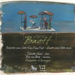 C.P.E. Bach: Concertos pour flute, harp, harp, harp; Sonate pour flute seule - Juliette Hurel (CDs)