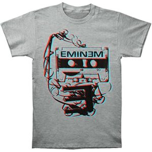 Eminem Camiseta masculina cinza, Cinza, XXG (CDs)