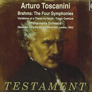 Brahms: The Four Symphonies / Toscanini, Philharmonia Orchestra (CDs)