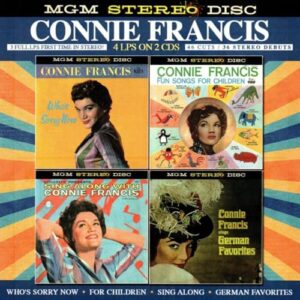 4 LPs on 2 CDs: Who's Sorry Now / For Children / Sing Along / German Favorites (2 CD) - Francis, Connie (CDs)