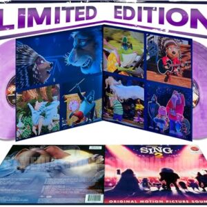 SING 2 (Original Soundtrack - Limited Colored Edition / Dіsney Kids Music - Purple Vinyl) [2 LP] [2LР] - U2, Billie Eilish, Elton John, Halsey, Kygo (Discos de Vinil)