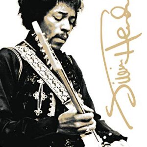Placa de lata Aquarius Jimi Hendrix B&W (CDs)