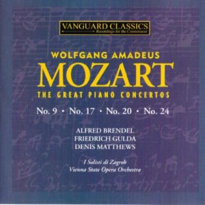 Mozart: The Great Piano Concertos (CDs)