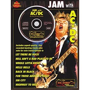 Music Sales Jam with AC/DC Guitar Tab Songbook with CD (CDs)