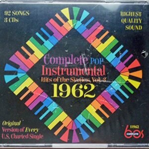 Complete Pop Instrumental Hits Of The Sixties, Vol. 3: 1962 - Various Artists (CDs)