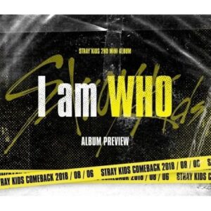 Stray Kids - [I am WHO] 2º Mini Álbum Who Ver CD+Poster(on)+PhotoBook+PhotoCard+Photocards Extra K-POP Selado (CDs)
