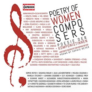 POETRY OF WOMEN COMPOSERS by Female Composers for Female Composers - エルフィ・アイヒンガー (CDs)