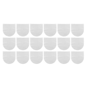 Generic Disco de Vinil 100pcs Capa Protetora Antiestática para Toca-Discos CD Player 7,1 X 7,1 pol. Bolsa de Disco de Vinil Branca, Resistente a Poeira e Arranhões para Entusiastas de Discos de (Discos de Vinil)