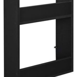 Nicho De Parede Para Discos De Vinil Lps Retrô Coleções Preto (Equipamentos)