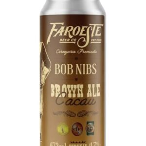 Cerveja Artesanal Brown Ale Cacau 473ml Premiada Puro Malte Faroeste Beer (Cervejas)