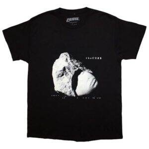 Rock Off officially licensed products Camiseta masculina Cure Songs of A Lost World preta, Preto, G (CDs)