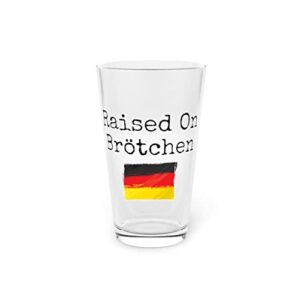 Copo de cerveja 473 ml Brötchen Bandeira Nacional Germânica Nacionalismo Fan Novidade Patriótica 473 ml (Cervejas)