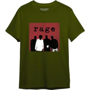 Camiseta Rage Against the Machine Take The Power Back (BR, Alfa, 4G, Regular, Verde Militar) (CDs)