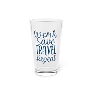 Teegarb Letter Blanket Cerveja Glass Pint 473 g Work Save Travel Repetição Light 473 ml (Cervejas)